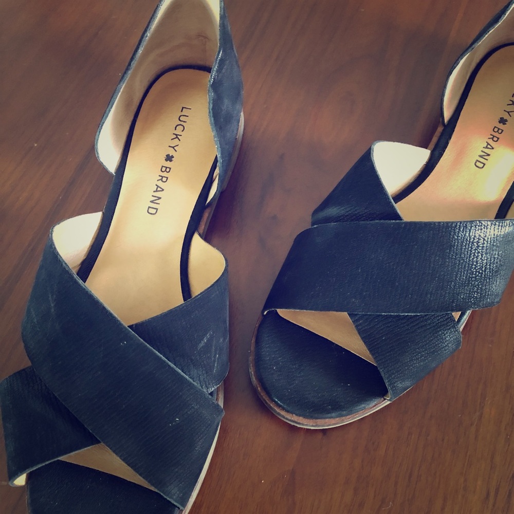Lucky Brand Black Women's Sandals